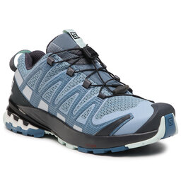 Salomon Обувки Salomon Xa Pro 3D V8 W 412721 20 V0 Ashley Blue/Ebony/Opal Blue