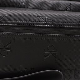

Плоска сумка Calvin Klein Jeans Monogram Sft Pouch Aop K50K510733 0GK, Чорний