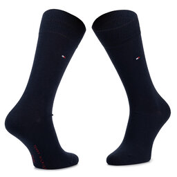

Набір 2 пар високих чоловічих шкарпеток Tommy Hilfiger 342021001 Tommy Original 085, Cиній