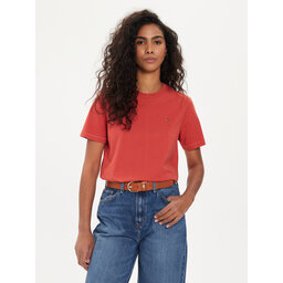 Tommy Hilfiger Tommy Hilfiger T-Shirt Modern WW0WW39848 Κόκκινο Regular Fit