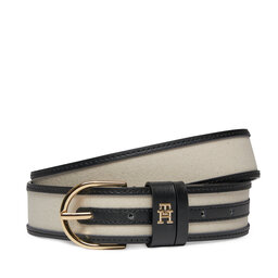 Tommy Hilfiger Curea de Damă Tommy Hilfiger Essential Effortless 3.5 Cb AW0AW15761 White Clay / Black 0F4