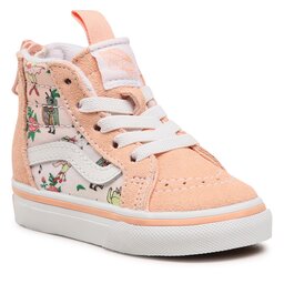 Vans Sneakers Vans Sk8-Hi Zip VN000XG5N4N1 Frog Frollic Tropical Peac
