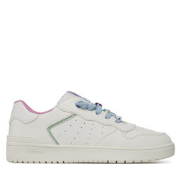 Geox Sneakersy Geox J Washiba Girl J45HXD 0003W C0653 D Bílá