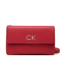 Calvin Klein Handtasche Calvin Klein Re-Lock Dbl Xbody W/Flap K60K609620 XA9