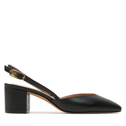 Tommy Hilfiger Sandalen Tommy Hilfiger Pump Slingback Smooth Leather FW0FW08621 Schwarz