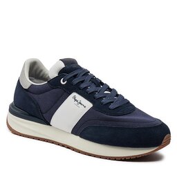 Pepe Jeans Sneakers Pepe Jeans Buster Tape PMS60006 Navy 595