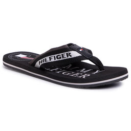 Tommy Hilfiger Infradito Tommy Hilfiger Maritime Beach Sandal FM0FM02693 Black BDS