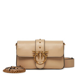 PINKO Handtasche PINKO Love One Mini Slouchy Fl PE 25 PLTT 104340 A0QO Beige