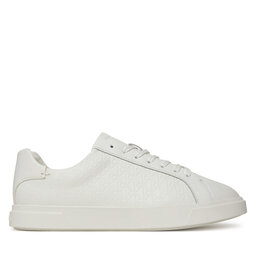 Calvin Klein Sneakers Calvin Klein Low Pro Cups Lace Up Lth Aop HW0HW02817 Bianco
