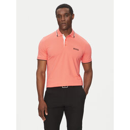 BOSS BOSS Pólóing Paddy Pro 50469102 Narancssárga Regular Fit