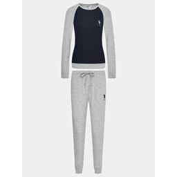 U.S. Polo Assn. U.S. Polo Assn. Pyjama Ev Gijm 16817 Grau Regular Fit