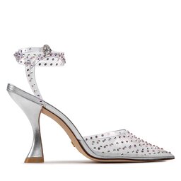 

Босоніжки Stuart Weitzman Glamxcrve100wrppmp Clear/Silver/Clear, Прозорий