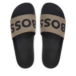 BOSS Pantoletten BOSS Aryeh 50536835 Braun