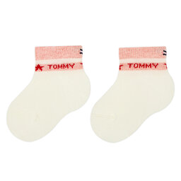 

Набір 3 пар високих дитячих шкарпеток Tommy Hilfiger 701222675 Red 002, Кольоровий
