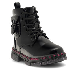 Nelli Blu Polokozačky Nelli Blu CM230103-8 Černá
