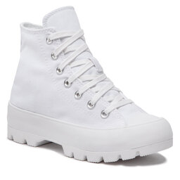 Converse Sneakers aus Stoff Converse Ctas Lugged Hi 565902C White/Black/White