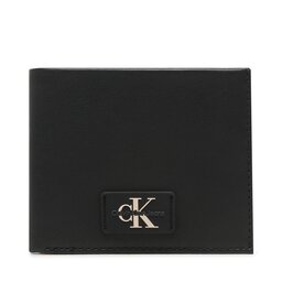 Calvin Klein Jeans Mazs vīriešu maks Calvin Klein Jeans Tagged Bifold W/Coin K50K510776 BDS