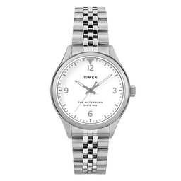 Timex Montre Timex Waterbury TW2R69400 Silver/White