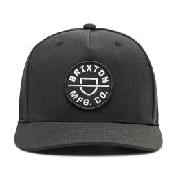 

Бейсболка Brixton Crest C NetPlus MP Snapback 11001 Black, Чорний