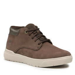Timberland Botines planos Timberland Seneca Bay Leather Chukka TB0A5NYV9311 Dark Brown Nubuck
