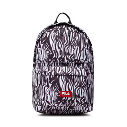 Fila Mochila Fila Babylon Animal Aop Bagde Backpack S'Cool FBU0003 Bright White Abstract Zebra Aop 13021