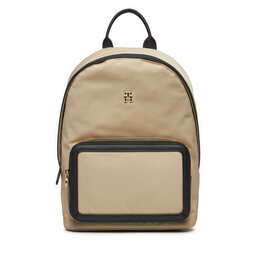 Tommy Hilfiger Рюкзак Tommy Hilfiger Th Essential S Backpack Cb AW0AW15711 White Clay / Black 0F4