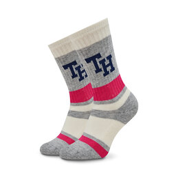 

Набір 2 пар високих дитячих шкарпеток Tommy Hilfiger 701224988 Pink Combo 002, Кольоровий