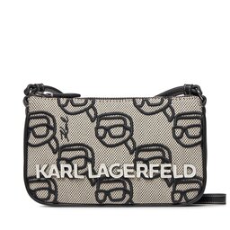 KARL LAGERFELD Τσάντα KARL LAGERFELD 235W3097 A996 Black / Gray