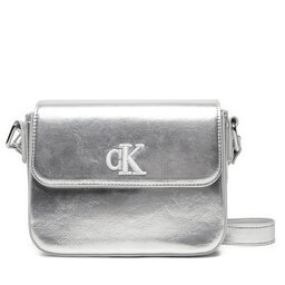 Calvin Klein Jeans Дамска чанта Calvin Klein Jeans IU0IU00688 Сребрист