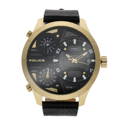 Police Zegarek Police Bushmaster PEWJB2110601 Black/Gold