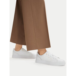 Tommy Hilfiger Sneakers Tommy Hilfiger Th Feminine Cupsole Leather FW0FW09105 Weiß