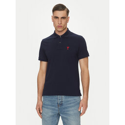 AMI PARIS AMI PARIS Polo marškinėliai BFUPL001.760 Tamsiai mėlyna Regular Fit