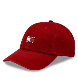 Tommy Jeans Cap Tommy Jeans Heritage AM0AM12020 Magma Red XMO