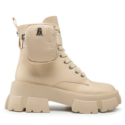 Steve Madden Schnürstiefeletten Steve Madden Tanker-P SM11001615-04004-299 Beige