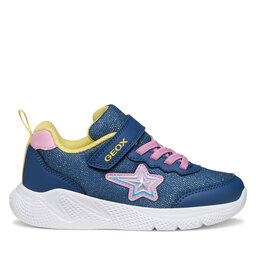 Geox Sneakersy Geox J Sprintye J55FWA 0AS54 C4BE8 S Tmavomodrá