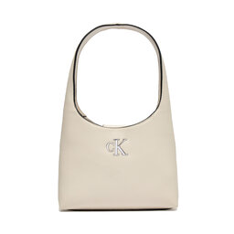 Calvin Klein Jeans Torebka Calvin Klein Jeans Minimal Monogram Shoulder Bag K60K610843 Écru