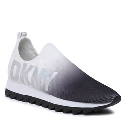 

Снікерcи DKNY Azer K4273491 Black/White 005, Чорний