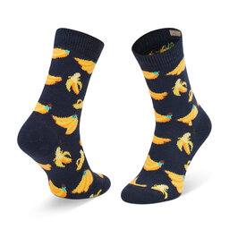 

Високі дитячі шкарпетки Happy Socks KBAN01-6001 Чорний