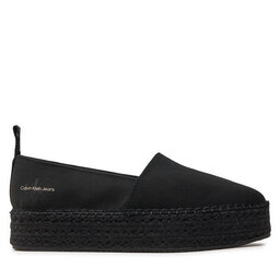 Calvin Klein Jeans Espadrilles Calvin Klein Jeans Platform Espadrille Mix Ml Mtl YW0YW01622 Schwarz