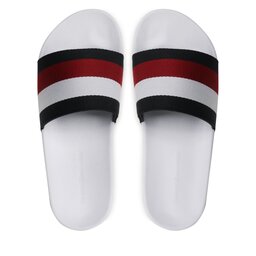 

Шльопанці Tommy Hilfiger Essential Corp Slide FW0FW07256 Rwb 0GY, Білий
