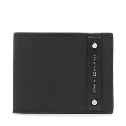Tommy Hilfiger Liels vīriešu maks Tommy Hilfiger Th Business Lea Mini Cc Wallet AM0AM11273 BDS