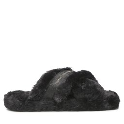 

Тапочки Tommy Hilfiger Fur Home Slippers Wiht Straps FW0FW06889 Black BDS, Чорний