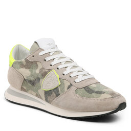 

Снікерcи Philippe Model Trpx Low Man TZLU CN23 Camouflage Pop Vert Jaune, Зелений