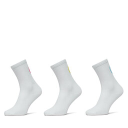 ONLY Set di 3 paia di calzini lunghi da donna ONLY 15349149 Bianco