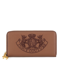 Juicy Couture Velika ženska denarnica Juicy Couture BIJXT8652WVP Rjava