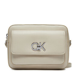 Calvin Klein Borsetta Calvin Klein Re-Lock Camera K60K612538 Écru