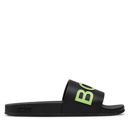 

Шльопанці Boss Bay 50425152 10224455 01 Black 003, Чорний