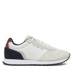 Tommy Hilfiger Laisvalaikio batai Tommy Hilfiger New Runner Eva Mix FM0FM05465 Balta