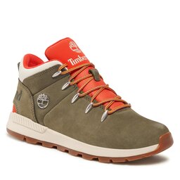 Timberland Turistiniai batai Timberland Sprint Trekker Mid TB0A68A49911 Dk Green Nubuck wOrg