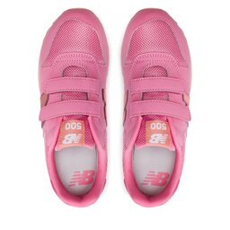 

Снікерcи New Balance GV500FPP Signal Pink, Рожевий
